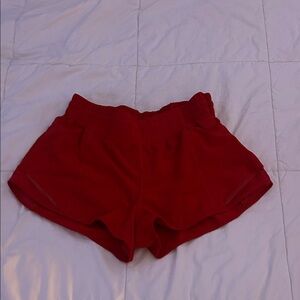 Lululemon Athletica Red Shorts